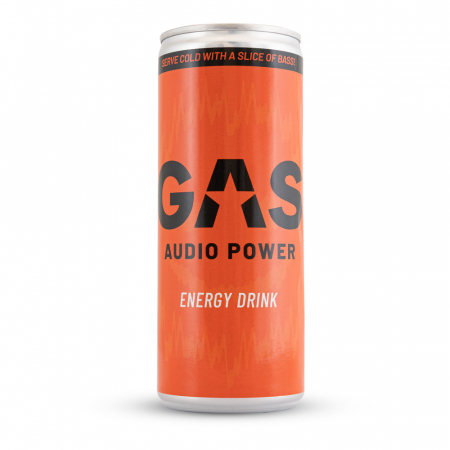 GAS energidryck, 250ml i gruppen Billjud / Tillbehör / Merchandise hos Winn Scandinavia AB (909GASENERGY)