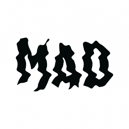 MAD 10x5.5cm, svart i gruppen Billjud / Tillbehör / Merchandise hos Winn Scandinavia AB (909MADCSB)