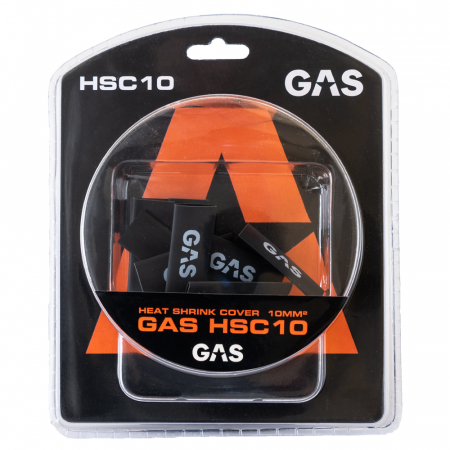 GAS 10-pack 10mm² krympslang, svart i gruppen Billjud / Tillbehör / Monteringstillbehör hos Winn Scandinavia AB (910HSC10)