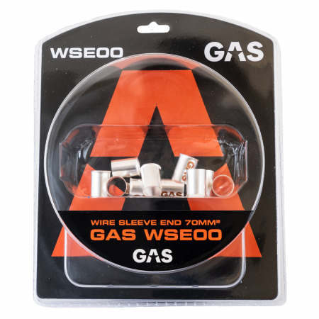 GAS 10-pack änd-/kabelhylsor, 70mm²-kabel i gruppen Billjud / Tillbehör / Monteringstillbehör hos Winn Scandinavia AB (910WSE00)