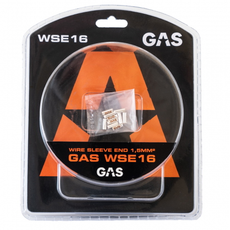 GAS 10-pack änd-/kabelhylsor, 1.5mm²-kabel i gruppen Billjud / Tillbehör / Monteringstillbehör hos Winn Scandinavia AB (910WSE16)