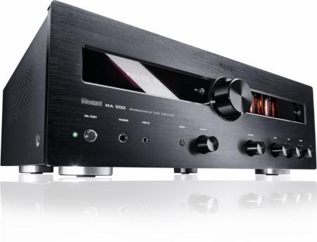 Magnat MA900R stereoförstärkare med Bluetooth, DAC & RIAA, svart i gruppen Hemmaljud / Förstärkare / Stereoförstärkare / Stereoförstärkare med optisk ingång hos Winn Scandinavia AB (995MA900R)