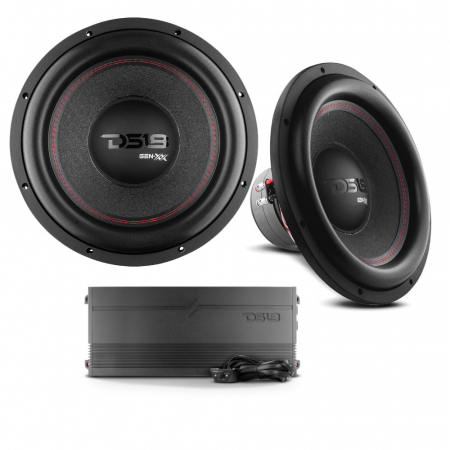 2-pack DS18 GEN-XX15.4DHE med G3600.1D, baspaket i gruppen Billjud / Bilhögtalare / Midbasar / Mellanregister / 6.5 tums midbas hos Winn Scandinavia AB (SETGENXX154DHEPKT1)