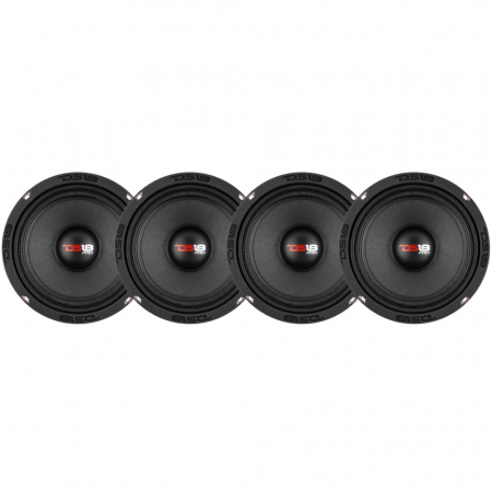 4-pack DS18 PRO-X6.4M, 6.5 tums midbas i gruppen Billjud / Bilhögtalare / Midbasar / Mellanregister hos Winn Scandinavia AB (SETPROX64MX4)