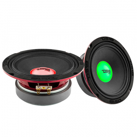 2-pack DS18 PRO-X6.4RGBCAP, 6.5 tums midbas med RGB LED-belysning i gruppen Billjud / Bilhögtalare / Midbasar / Mellanregister / 6.5 tums midbas hos Winn Scandinavia AB (SETPROX64RGBCAPX2)
