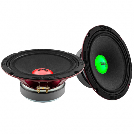 2-pack DS18 PRO-X8.4RGBCAP, 8 tums midbas med RGB LED-belysning i gruppen Billjud / Bilhögtalare / Midbasar / Mellanregister / SPL midbasar/mellanregister hos Winn Scandinavia AB (SETPROX84RGBCAPX2)