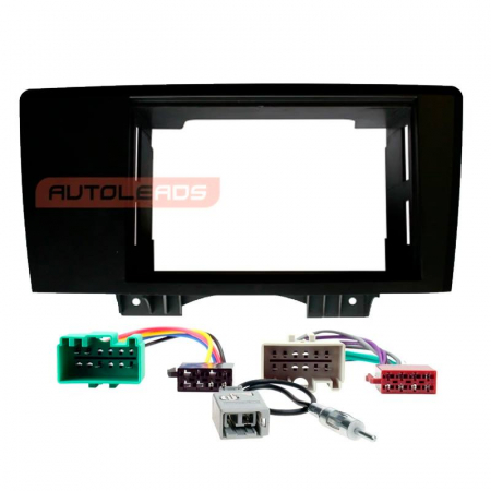Installationspaket Volvo V70/S60 dubbel-DIN, svart i gruppen Billjud / Vad passar i min bil / Volvo / Volvo V70 / Volvo V70 2000-2004 / Byta stereo V70 2000-2004 hos Winn Scandinavia AB (SETVOLVOPKT5)