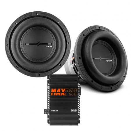 2-pack DS18 ZXI8.2D & GAS MAX PA1-1500.1DZ2, baspaket i gruppen Paketlösningar / Paket för bilen / Baspaket hos Winn Scandinavia AB (SETZXI82DPKT1)