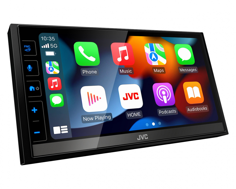 JVC KW-M785DBW, bilstereo med trådlös CarPlay & Android Auto