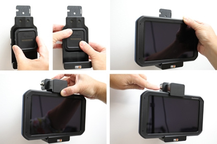 Brodit Hållare med nyckel-lås, Garmin dezl 780 LMT-D/dezlCam 785 LMT-D/Fleet 770/Fleet 780/Fleet 790