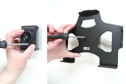 Brodit Passiv hållare med kulled, Apple iPad 2 (A1395, A1396, A1397)/3rd Gen (A1416, A1430, A1403)/4th Gen (A1458, A1459, A1460)/With Retina (Lightning Connector)