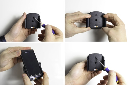 Brodit Passiv hållare med kulled, Samsung Galaxy S24 SM-S921B/DS/S25