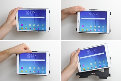 Brodit Passiv hållare med kulled, Samsung Galaxy Tab A 9.7 