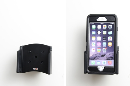 Brodit Passiv hållare med kulled, Apple iPhone 6 Plus/6S Plus/7 Plus/8 Plus