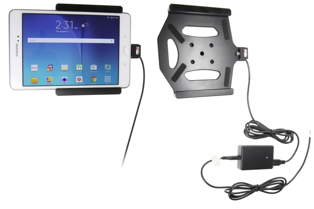 Brodit Aktiv hållare för fast installation, Samsung Galaxy Tab A 8.0 (2015) SM-T350 