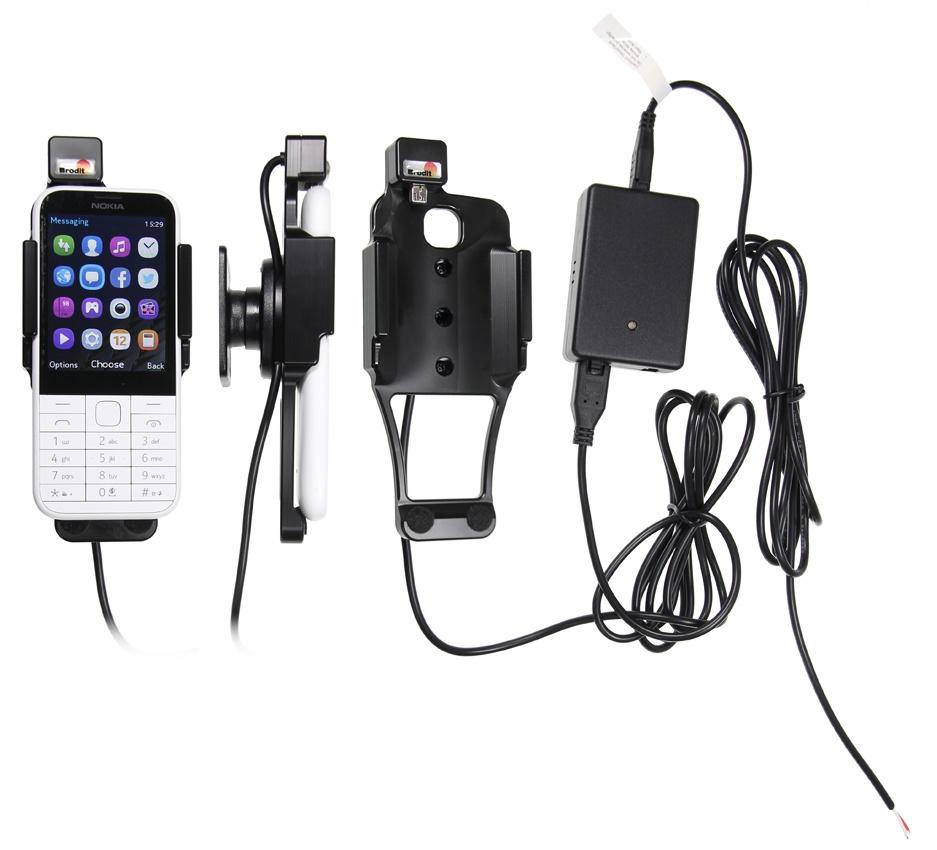 Brodit Aktiv hållare för fast installation, Nokia 225 