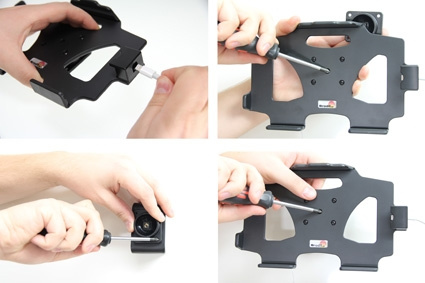 Brodit Hållare för Kabelanslutning, Apple iPad Mini (A1432, A1454, A1455) 