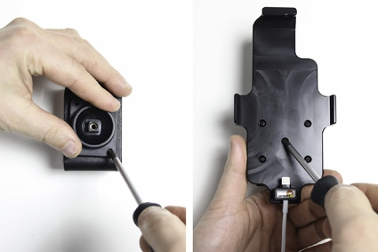 Brodit Hållare för Kabelanslutning, Apple iPhone X/Xs