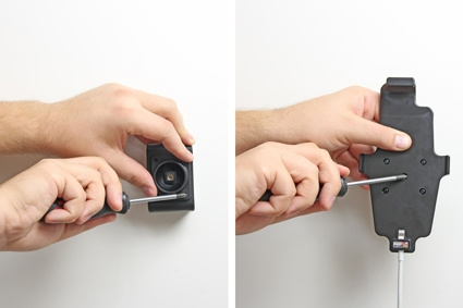 Brodit Hållare för Kabelanslutning, Apple iPhone 6 Plus/6S Plus/7 Plus/8 Plus/Xs Max