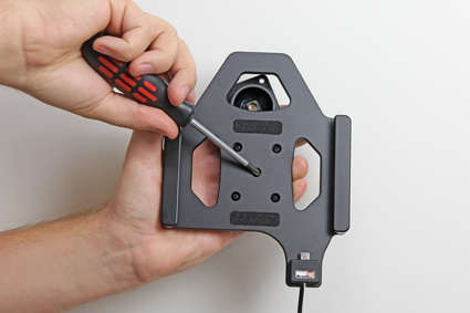 Brodit Aktiv hållare med USB-kabel och cigg-adapter, Huawei MediaPad M1 8.0 