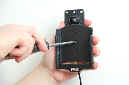 Brodit Aktiv hållare med USB-kabel och cigg-adapter, Motorola Moto G (2nd Gen) 