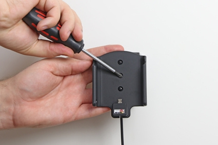 Brodit Aktiv hållare med USB-kabel och cigg-adapter, Samsung Galaxy A5 SM-A500/J3 2017 (J330F, J330G)