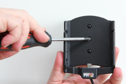 Brodit Aktiv hållare med USB-kabel och cigg-adapter, Samsung Galaxy S6 edge 