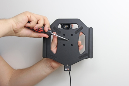 Brodit Aktiv hållare med USB-kabel och cigg-adapter, Samsung Galaxy Tab A 9.7 