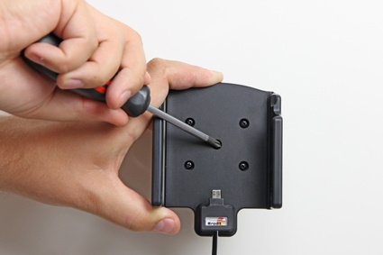 Brodit Aktiv hållare med USB-kabel och cigg-adapter, Samsung Galaxy S7 