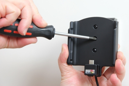 Brodit Aktiv hållare med USB-kabel och cigg-adapter, OnePlus 3/3T