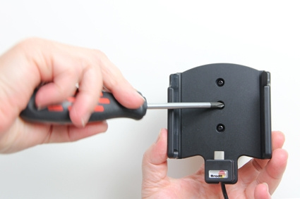 Brodit Aktiv hållare med USB-kabel och cigg-adapter, Motorola Moto Z Force Droid 