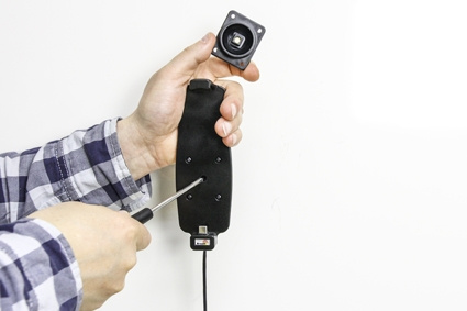 Brodit Aktiv hållare med USB-kabel och cigg-adapter, Samsung Galaxy S10/S8/S9