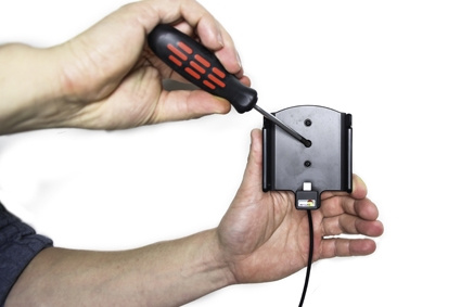 Brodit Aktiv hållare med USB-kabel och cigg-adapter, Samsung Galaxy Note 8 