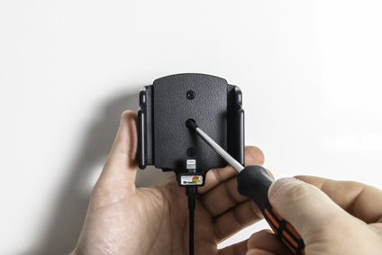 Brodit Aktiv hållare för fast installation, Apple iPhone 12 Mini/13 Mini/5/5C/5S/SE