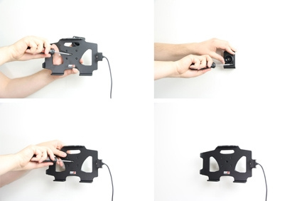 Brodit Aktiv hållare för fast installation, Apple iPad Mini (A1432, A1454, A1455) 