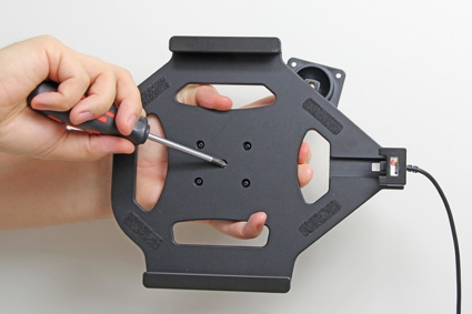 Brodit Aktiv hållare för fast installation, Apple iPad 5th Gen (A1822, A1823)/9.7 6th Gen (A1893, A1954)/9.7 New/Air (A1474, A1475, A1476)