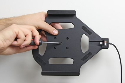 Brodit Aktiv hållare för fast installation, Apple iPad 5th Gen (A1822, A1823)/9.7 6th Gen (A1893, A1954)/9.7 New/Air (A1474, A1475, A1476)