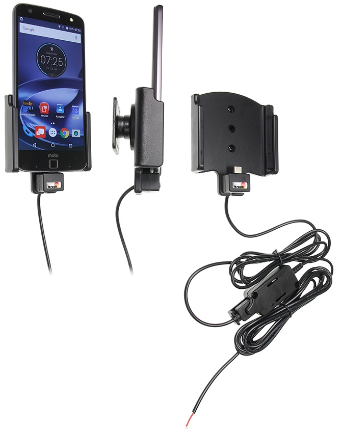 Brodit Aktiv hållare för fast installation, Motorola Moto Z Force Droid 