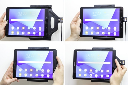 Brodit Aktiv hållare för fast installation, Samsung Galaxy Tab S3 9.7 SM-T820/SM-T825 