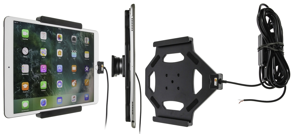 Brodit Aktiv hållare för fast installation, Apple iPad Air 2019/Air 3rd Gen (A2123, A2152, A2153, A2154)/Pro 10.5 (A1701, A1709)