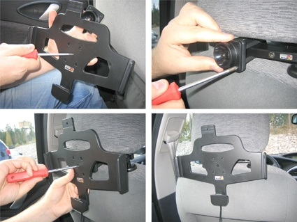 Brodit Hållare med nyckel-lås, Samsung Galaxy Tab 10.1 GT-P7500 