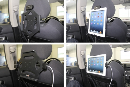 Brodit Hållare med nyckel-lås, Apple iPad 4th Gen (A1458, A1459, A1460)/With Retina (Lightning Connector)