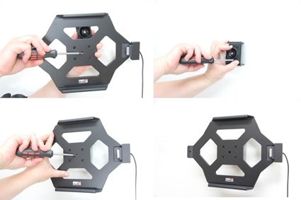 Brodit Hållare med nyckel-lås, Apple iPad 3rd Gen (A1416, A1430, A1403) 