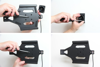 Brodit Hållare med nyckel-lås, Samsung Galaxy Tab A 8.0 (2015) SM-T350 