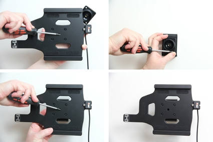 Brodit Hållare med nyckel-lås, Samsung Galaxy Tab S2 8.0 SM-T713 /SM-T719 