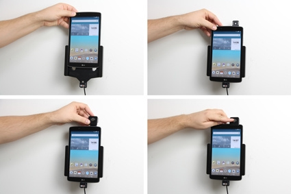 Brodit Hållare med nyckel-lås, LG G Pad F 8.0 