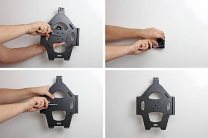 Brodit Hållare med nyckel-lås, Apple iPad Pro 12.9 (A1584, A1652, A1670, A1671) 