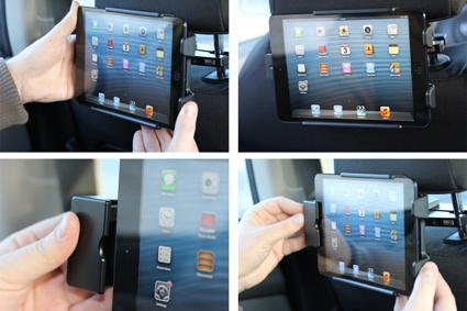 Brodit Hållare med fjäder-lås, Apple iPad Mini (A1432, A1454, A1455) 