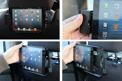 Brodit Hållare med fjäder-lås, Apple iPad Mini (A1432, A1454, A1455) 