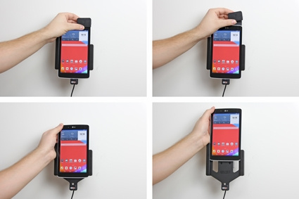 Brodit Hållare med fjäder-lås, LG G Pad 7.0 